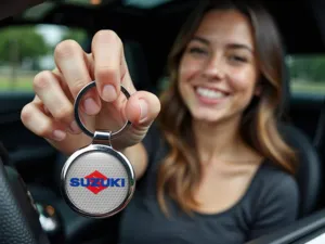 Suzuki Llavero Auto Máx Racing Personalizado